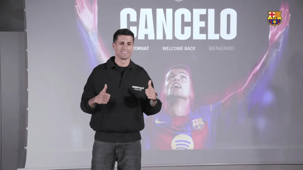 开云下载-坎塞洛：我来这里帮助球队赢得冠军；在诺坎普踢球可能会哭